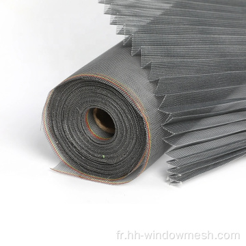 Plisse Window Mesh Polyester Preeted Insect Screen